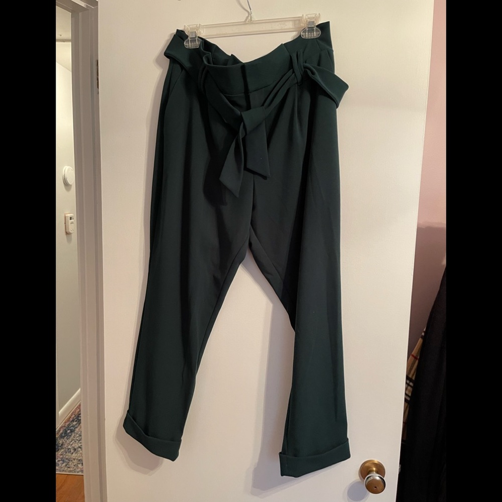 High waist dress tailored pants